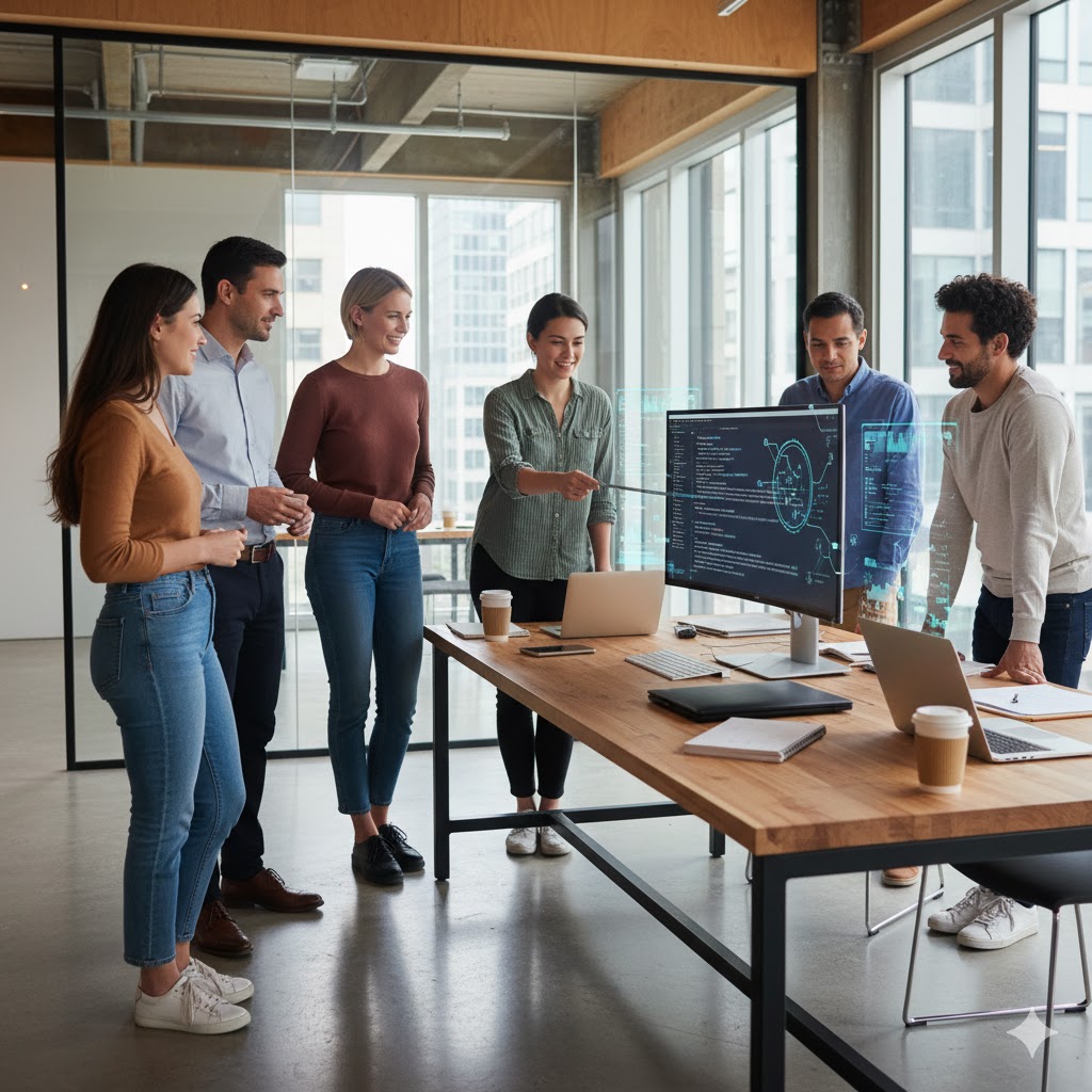 AI analytics dashboard driving results